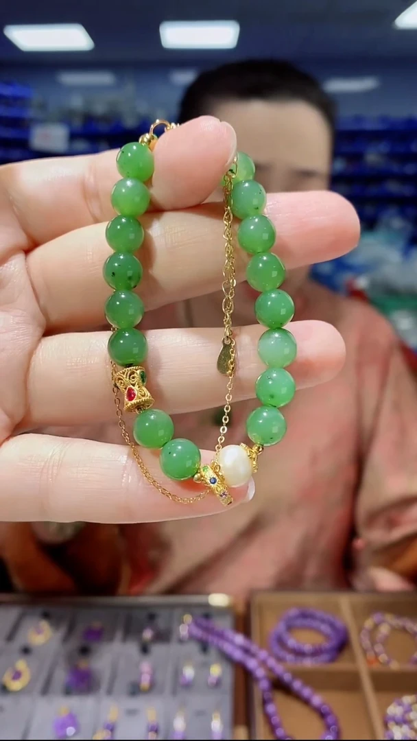 未镶嵌手链和田玉SL4882