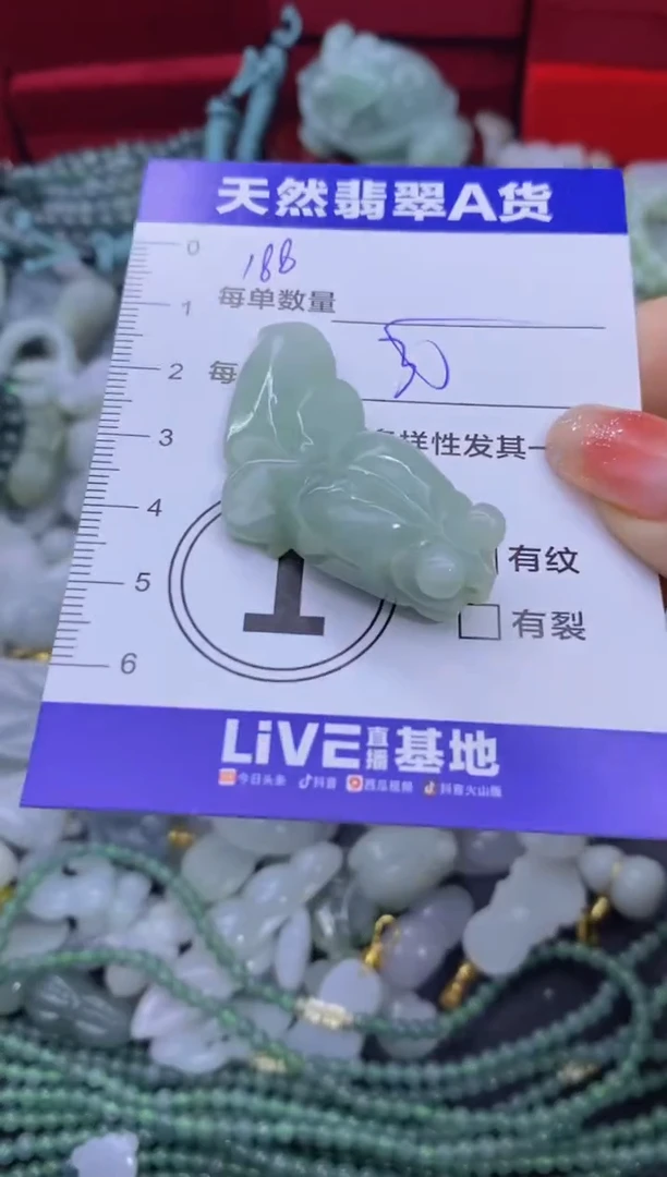 颈饰未镶嵌翡翠天然翡翠A货批量多样性发一件