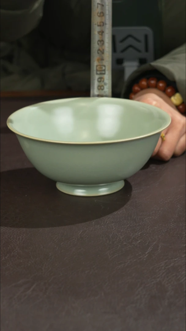 瓷宣宝汝瓷原矿原釉手工作品