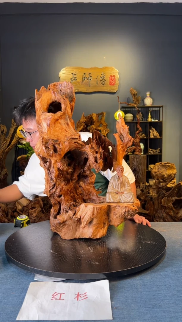 木卢师傅根艺作品（不包含人物摆件）