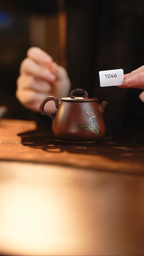 雲梦茶器紫陶茶壶1046