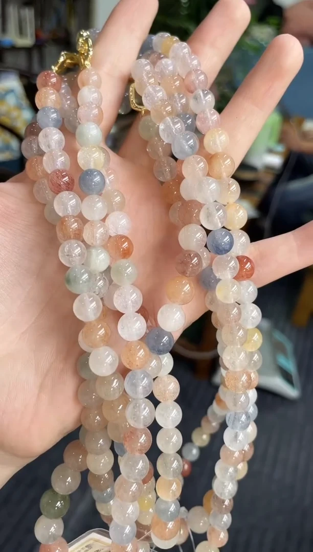 未镶嵌手链水晶7-9±/x-455【多样性发一件