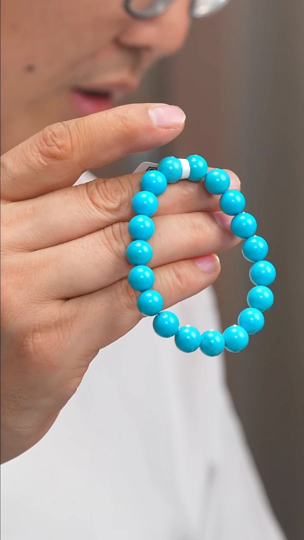 未镶嵌绿松石手串1