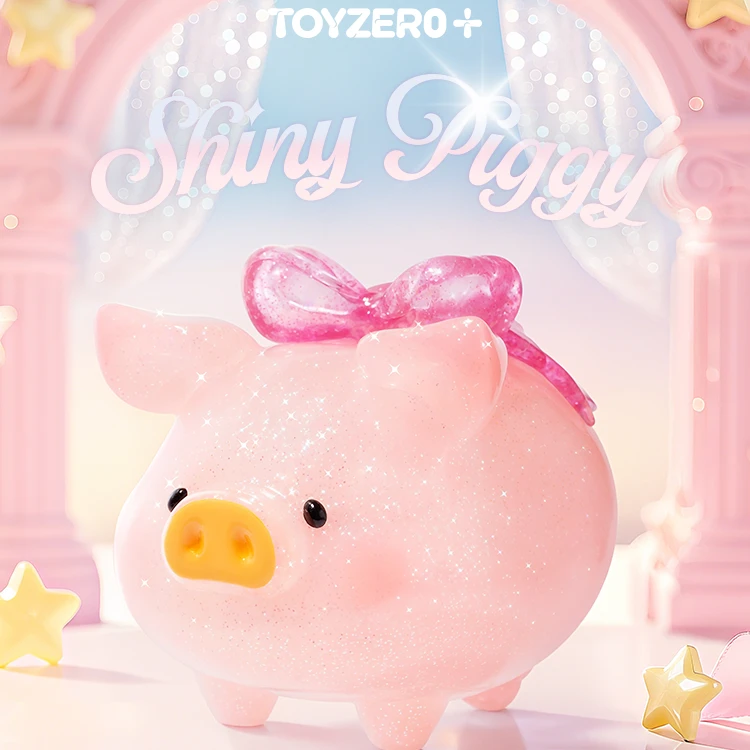 TOYZEROPLUS罐头猪LULU—猪光闪闪吊卡