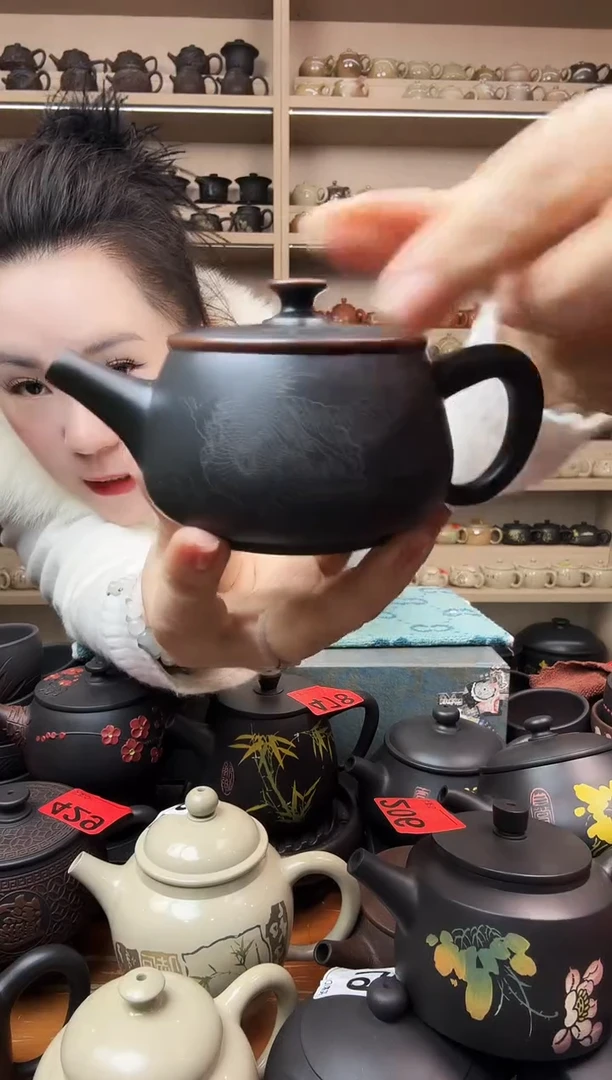 壶大瑕疵无礼盒 水墨汉瓦 554