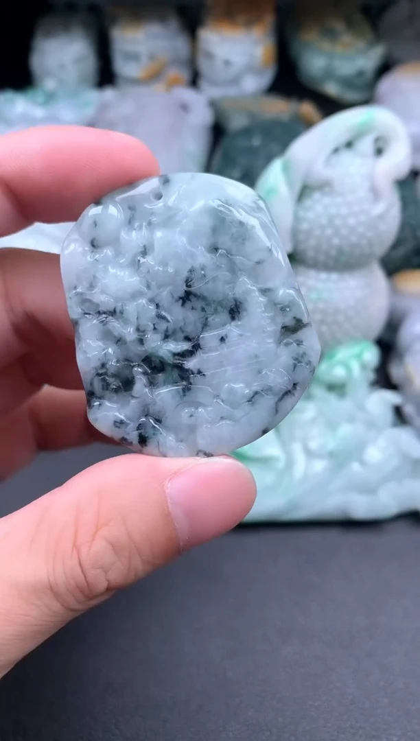 吊坠(不含链)未镶嵌翡翠1