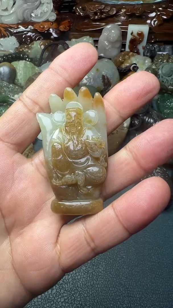 未镶嵌和田玉把件=-