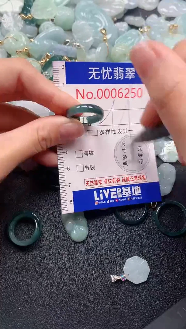 吊坠(不含链)未镶嵌翡翠6250