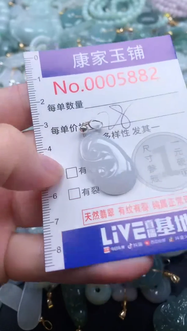 颈饰未镶嵌翡翠5882