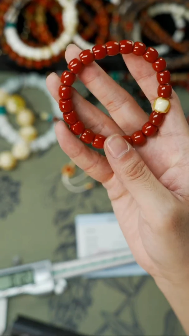 南红玛瑙文玩配饰未镶嵌文玩配饰