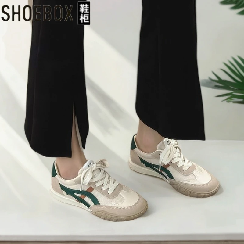 SANFU/三福休闲风秋季运动鞋秋季板鞋女防滑鞋子透气小白鞋