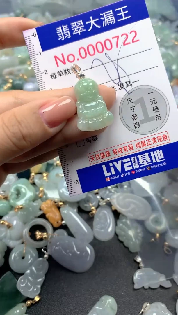 颈饰未镶嵌翡翠722