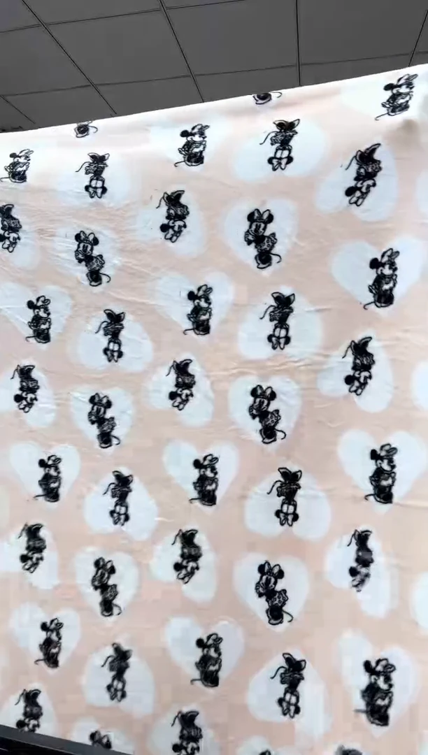 法兰绒1.5x2尺寸面料主播介绍为准