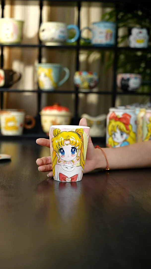 杯子美少女陶瓷杯
