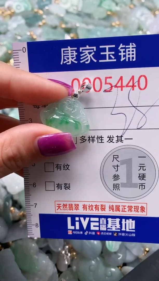 颈饰未镶嵌翡翠5440