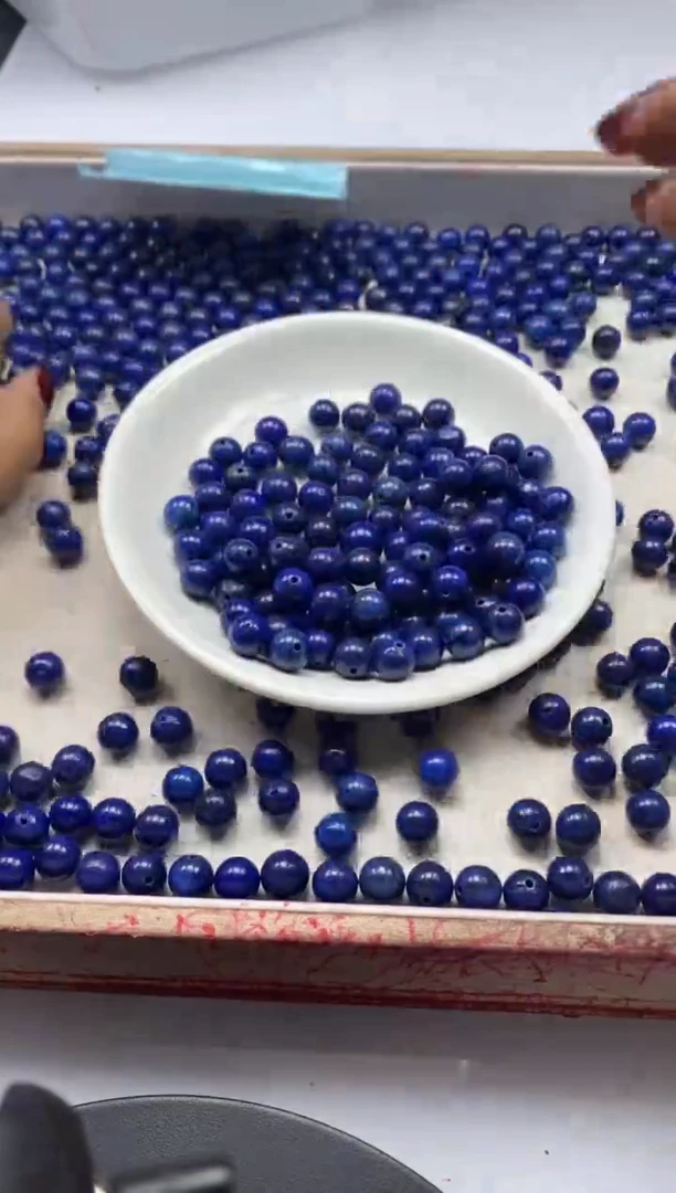 【闪购商品】玛瑙/玉髓颈饰未镶嵌w240青*金石8mm*25颗