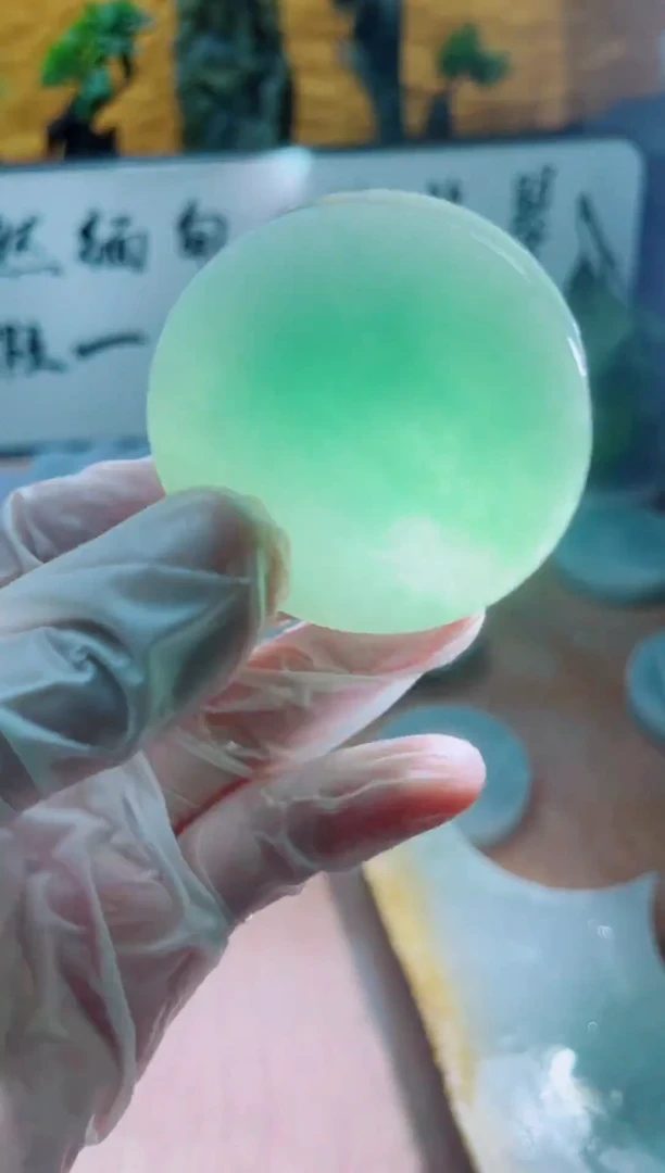 未镶嵌挂件翡翠A货砚曹726