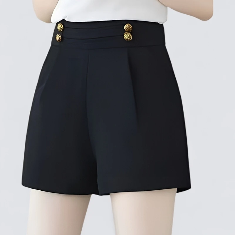 大码2025西装女夏季新款女款妹妹高腰大码短裤女款爆款2025新款