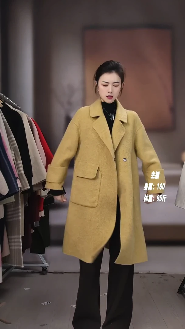 长 短款羊羊大衣167