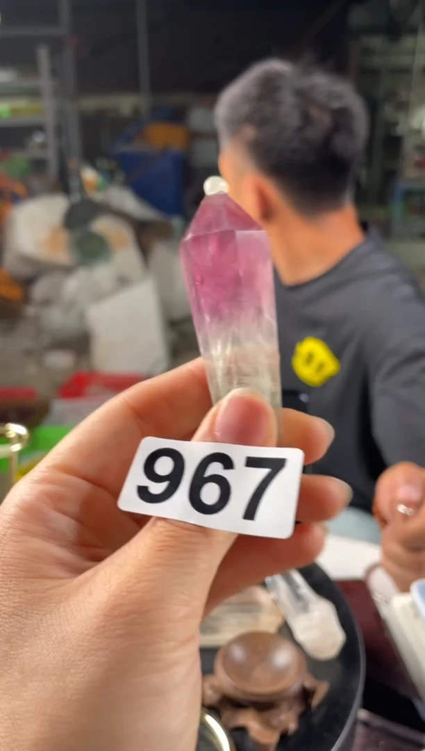 未镶嵌水晶大型摆件（非配饰）萤石权杖967