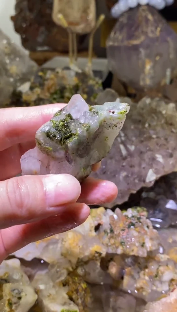 未镶嵌珠宝半成品水晶55号四川超七花园水晶