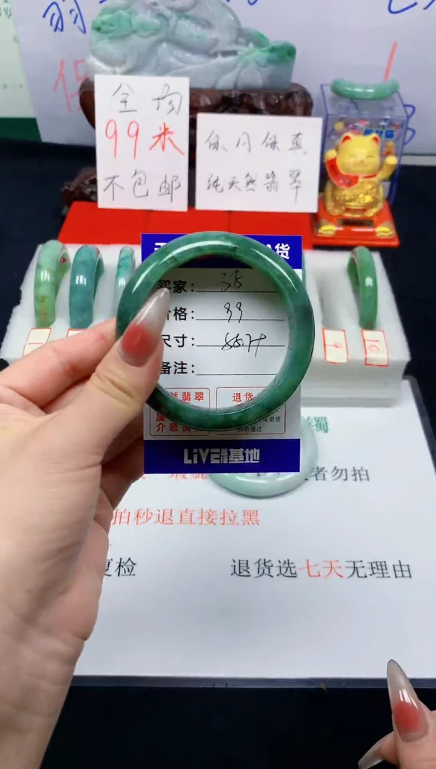 未镶嵌手镯翡翠35