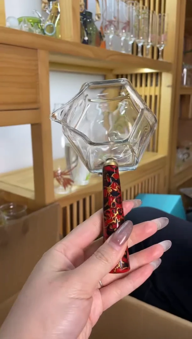 六角侧把公杯仿大漆把手