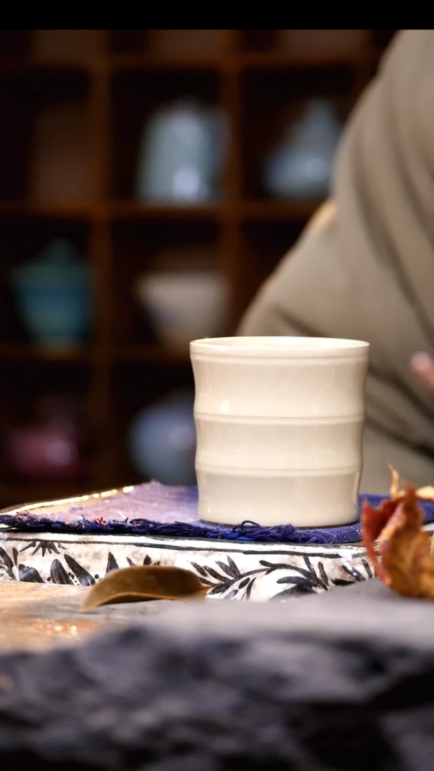 【闪购商品】A856钧瓷茶器摆件神垕钧窑