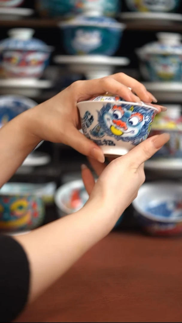 瓷片昨明盖碗（福利价格）