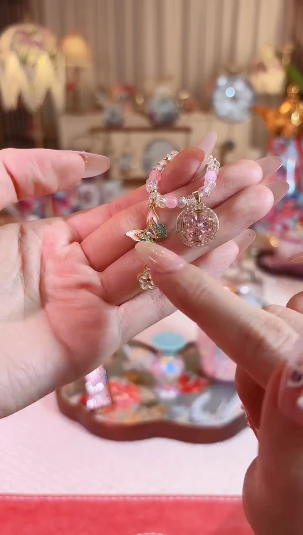 【闪购商品】瓷蝴蝶 旋转 提溜