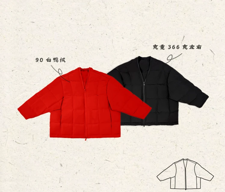 29185冬款女装韩版V领宽松百搭纯色显瘦休闲长袖吐司羽绒服外套