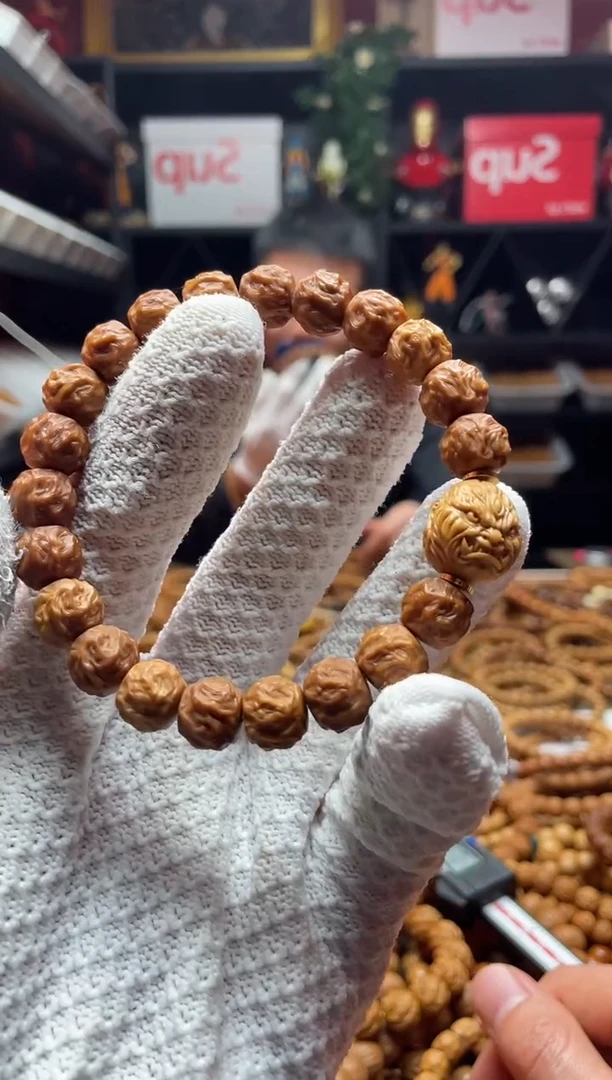 手串猴头核桃苦*子006  福利款 龙蛇之变 微微瑕