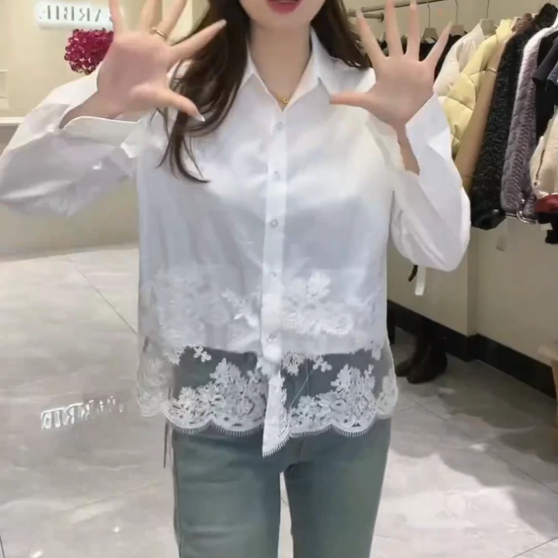 2025早春新款设计感百搭气质洋气显瘦减龄长袖衬衫LK2501287