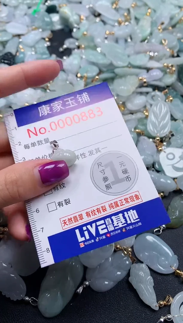 颈饰未镶嵌翡翠883