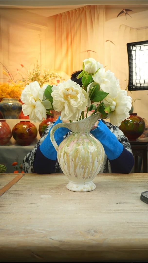 高 28口13陶瓷花瓶