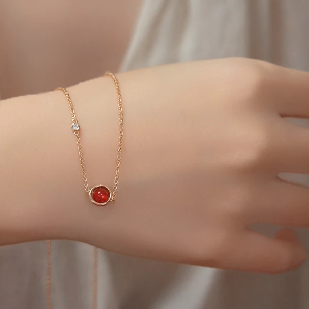 铜合金项链 轻奢经典项链 8305