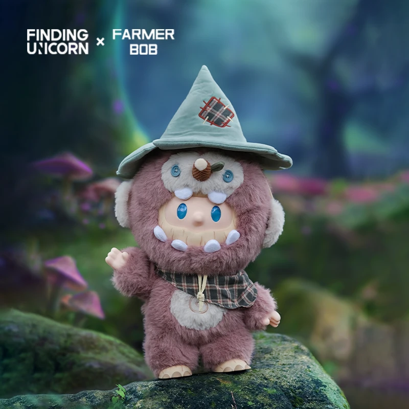 寻找独角兽【潮玩精品】FARMER BOB 木偶兽BOB-搪胶毛绒公仔送礼
