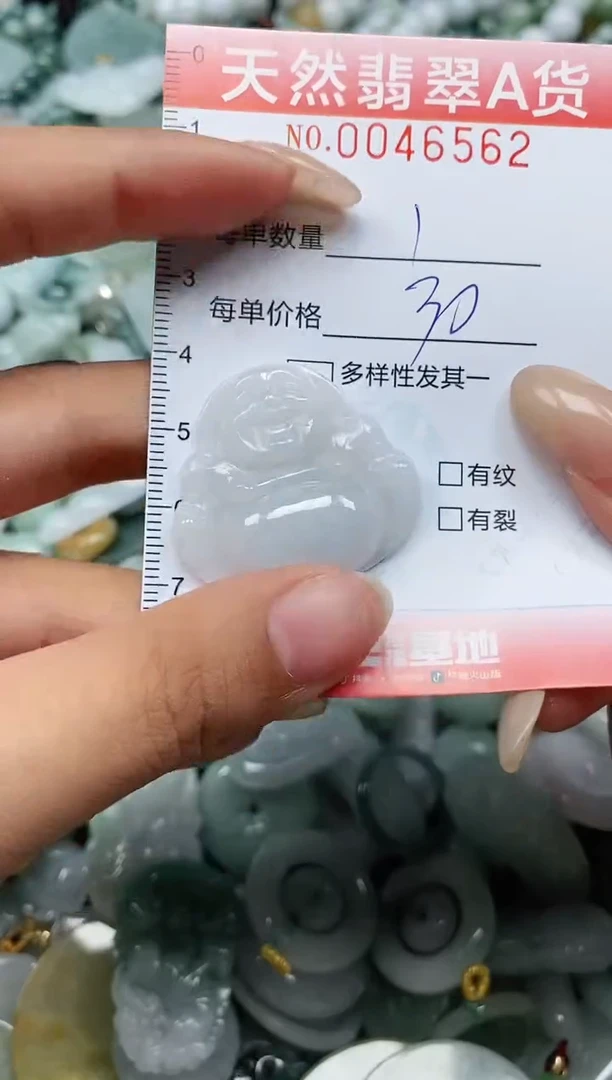 翡翠未镶嵌颈饰闪购00046562