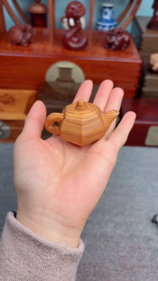 【闪购商品】老板娘推荐崖柏把把壶