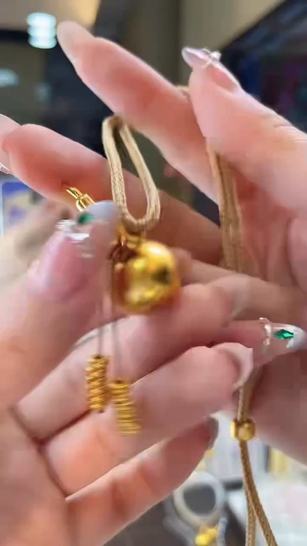 无铜合金无铜合金49.9金葫芦项链