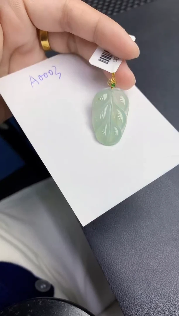【闪购商品】翡翠颈饰18K金镶嵌000000000