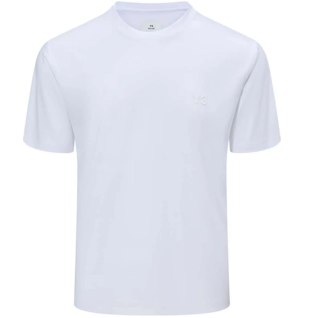 Y3GZCLSWD002夏季桑蚕休闲时尚百搭男女网红同款圆领宽松潮流T恤