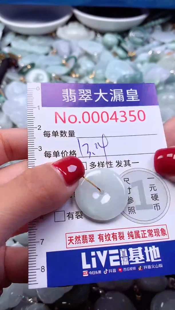 颈饰未镶嵌翡翠4350