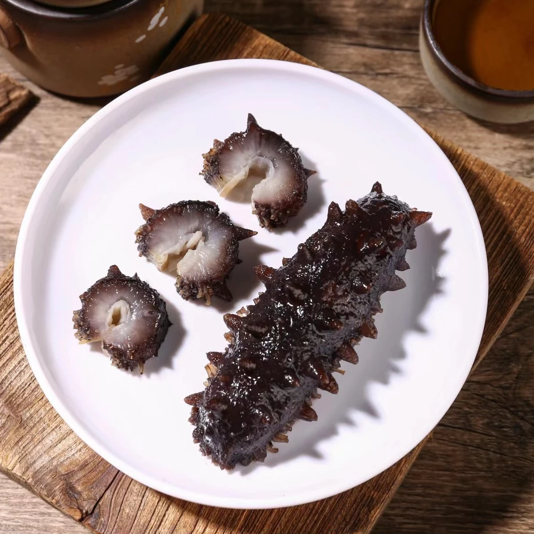 青岛海参即食8-12只左右10公分左右（口感品质 包邮到家）