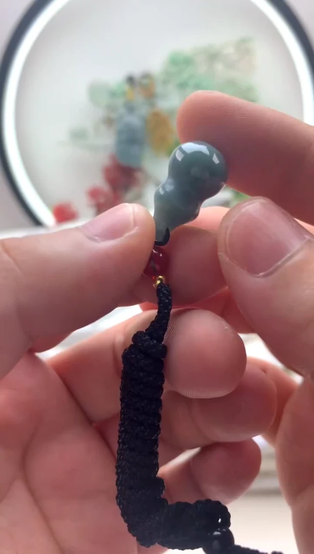 颈饰未镶嵌翡翠葫芦