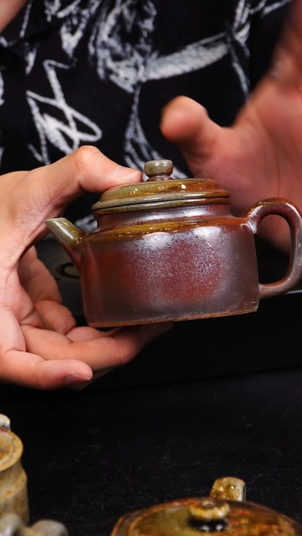 茶壶紫砂宜兴紫砂柴烧壶