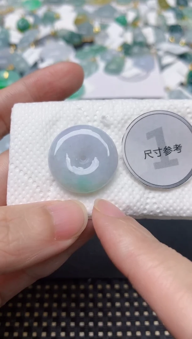 颈饰未镶嵌翡翠天然缅甸A货翡翠