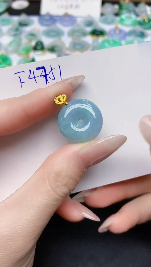 颈饰未镶嵌翡翠天然缅甸A货翡翠百元以上9元证书费自理