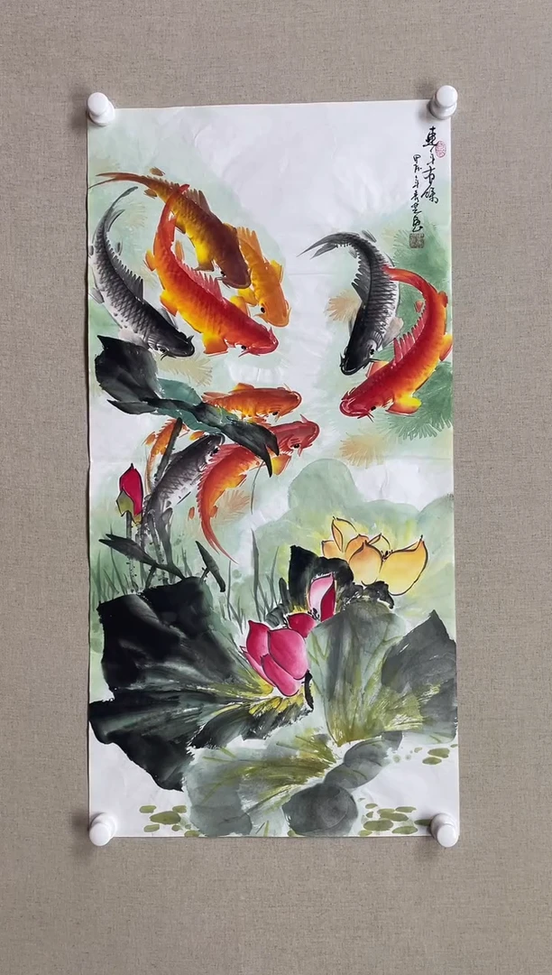 国画100*50 李秀芝李秀芝李秀芝李秀芝