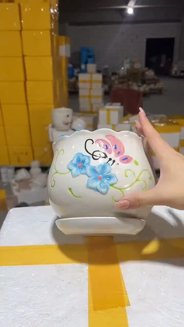 高温陶瓷花盆+Q103